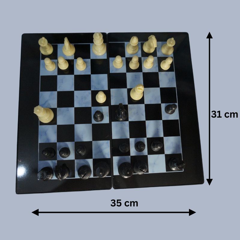 استمتع بتحدّي العقل مع لعبة شطرنج مغناطيسية عالية الجودة