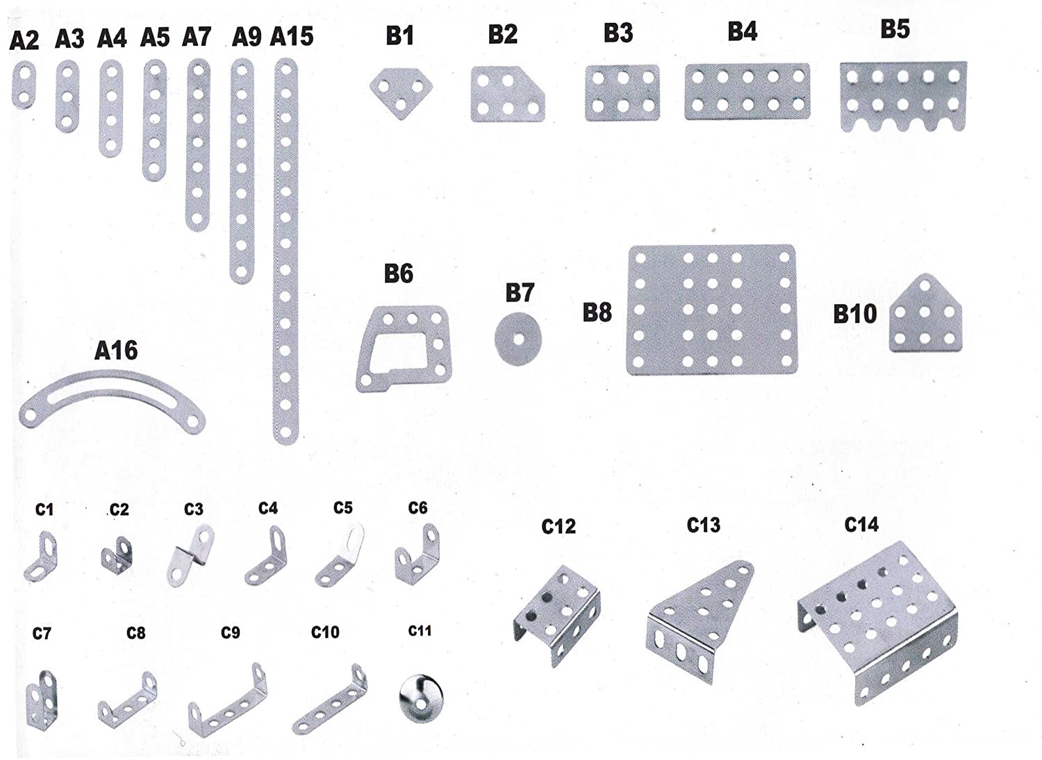 لعبة ميكانو - بناء وتركيب 30 نموذج - العاب البناء والتركيب