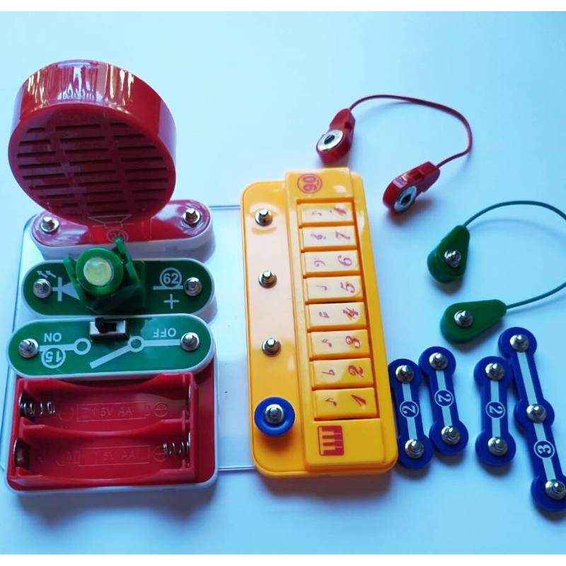 دائرة كهربائية 7 فى 1 العزف على البيانو  -  العاب تعليمية من عقول ذكية لتنمية مهارات الاطفال
