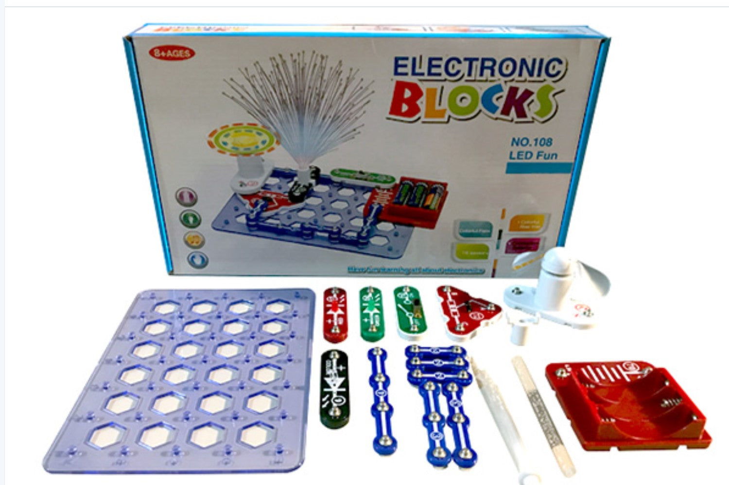 Electronic blocks- العاب ذكاء - العاب الذكاء - ألعاب ذكاء -لعبة الدوائر الكهربائية - toys store